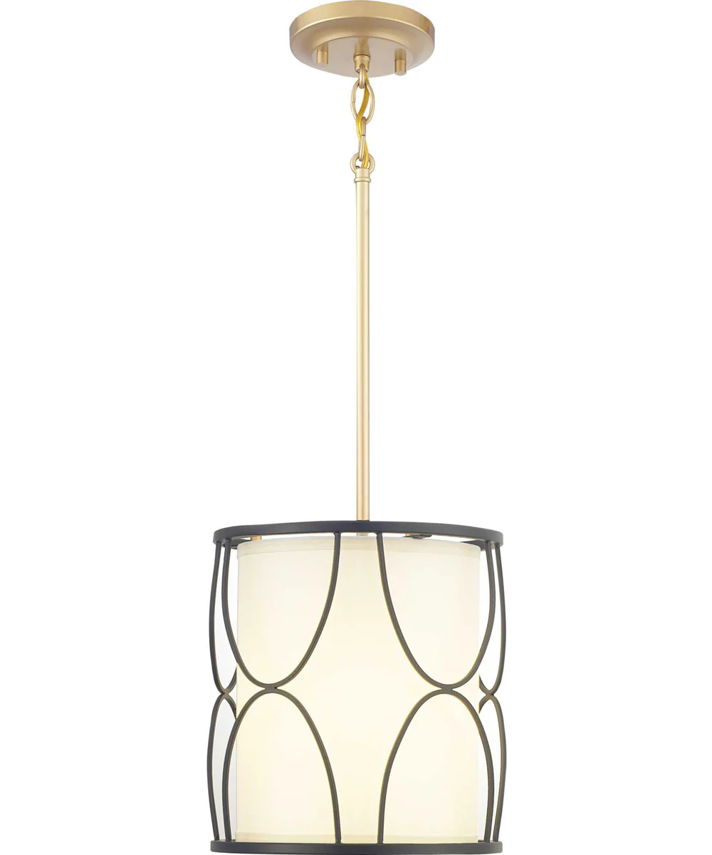 Landree 1-Light Mini-Pendant Matte Black - Image 2