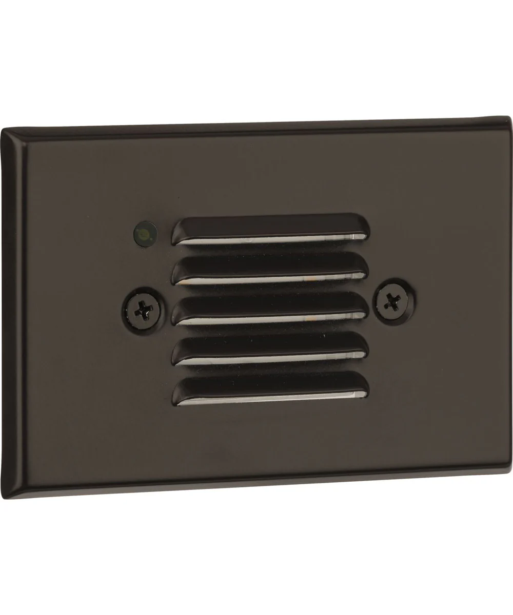 LED Indoor/Outdoor Integrated LED Wall or Step Light with Photocell Antique Bronze - Image 6