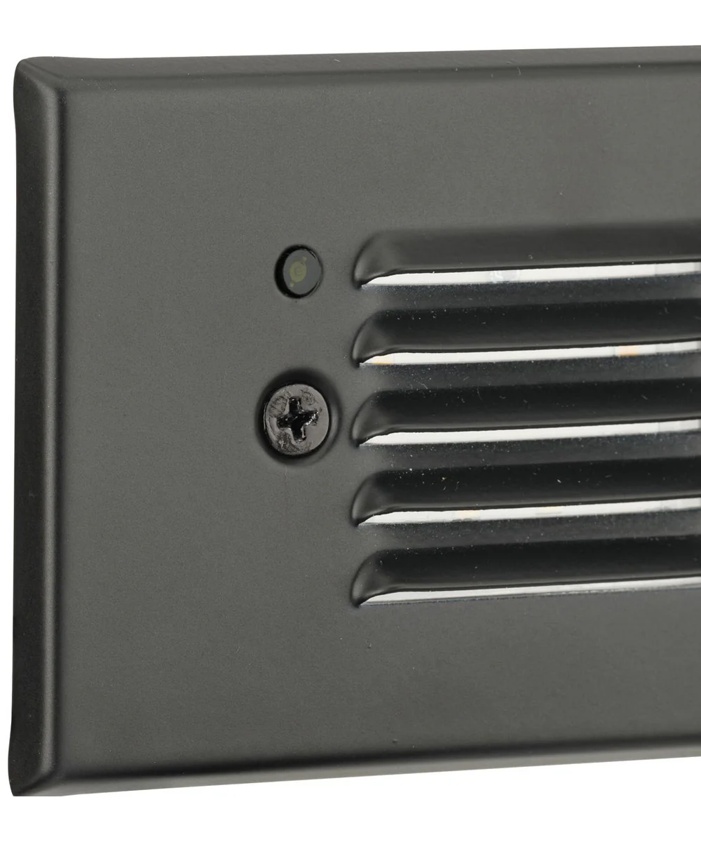LED Indoor/Outdoor Integrated LED Wall or Step Light with Photocell Black - Image 10