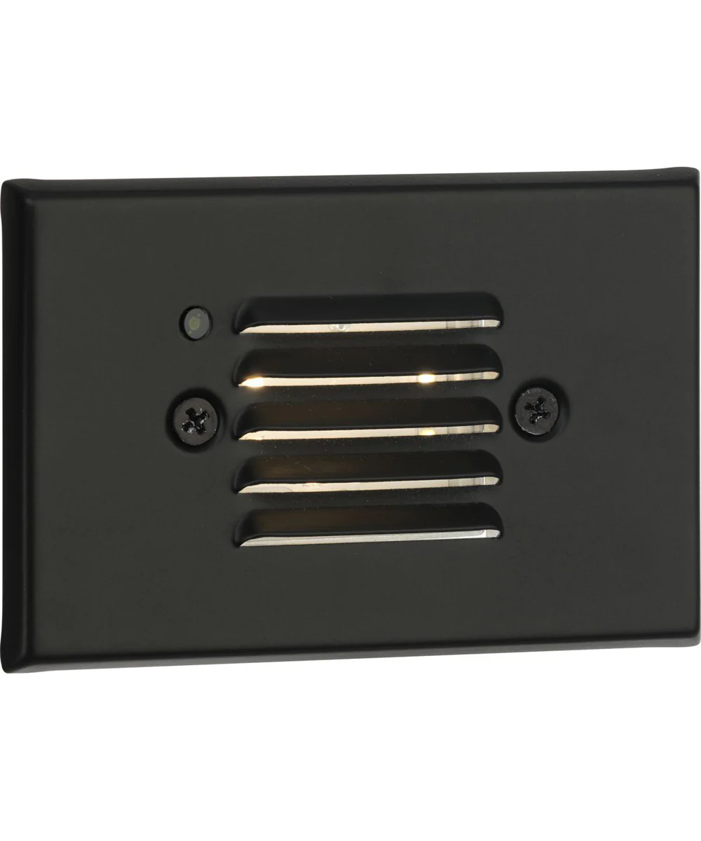 LED Indoor/Outdoor Integrated LED Wall or Step Light with Photocell Black - Image 6