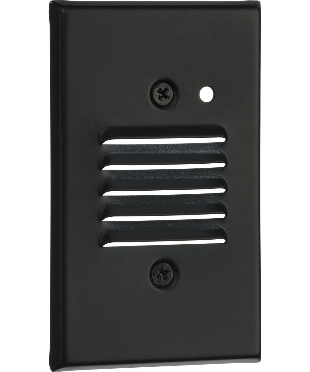 LED Indoor/Outdoor Integrated LED Wall or Step Light with Photocell Black - Image 9