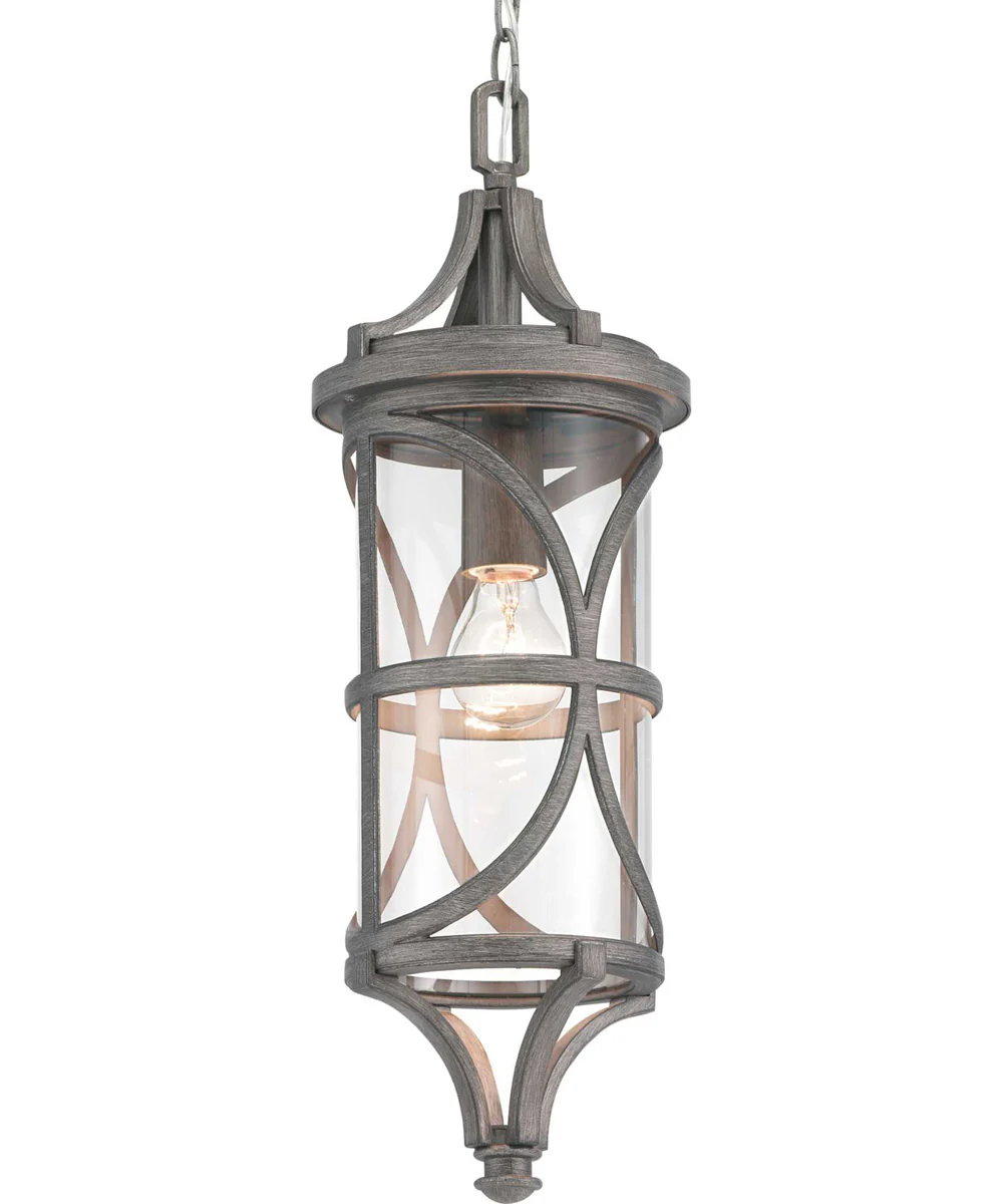 Morrison 1-Light Hanging Lantern Antique Pewter - Image 4