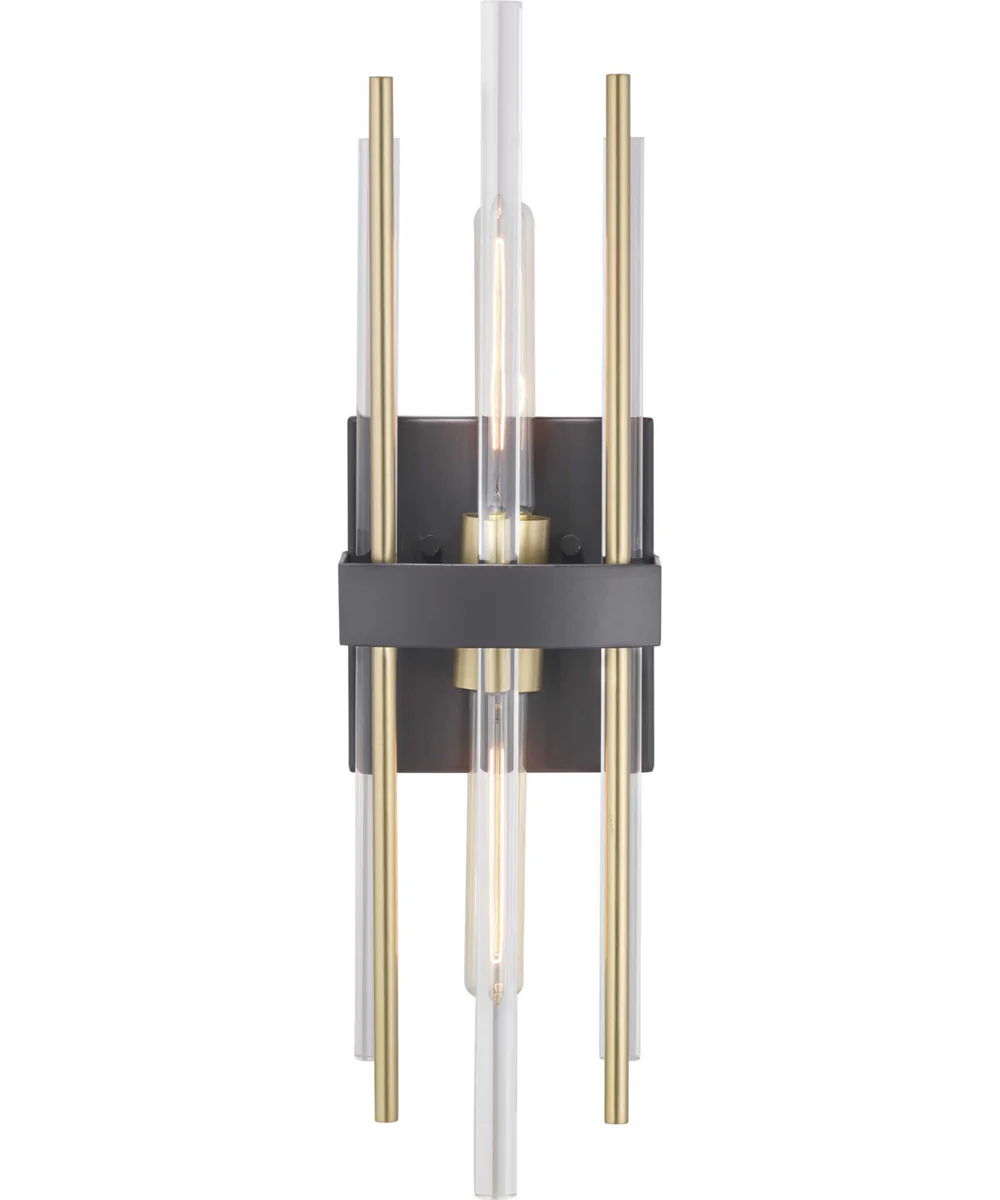 Orrizo 2-Light Wall Sconce Matte Black - Image 4