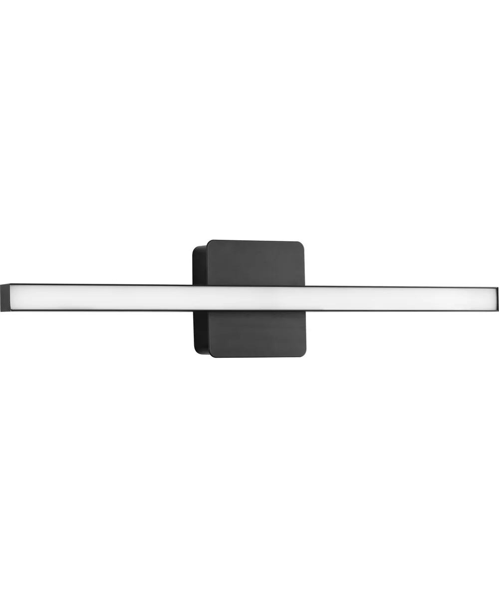 Phase 4 24 in. Medium Modern Integrated 3CCT Integrated LED Linear Vanity Light Matte Black - Image 5