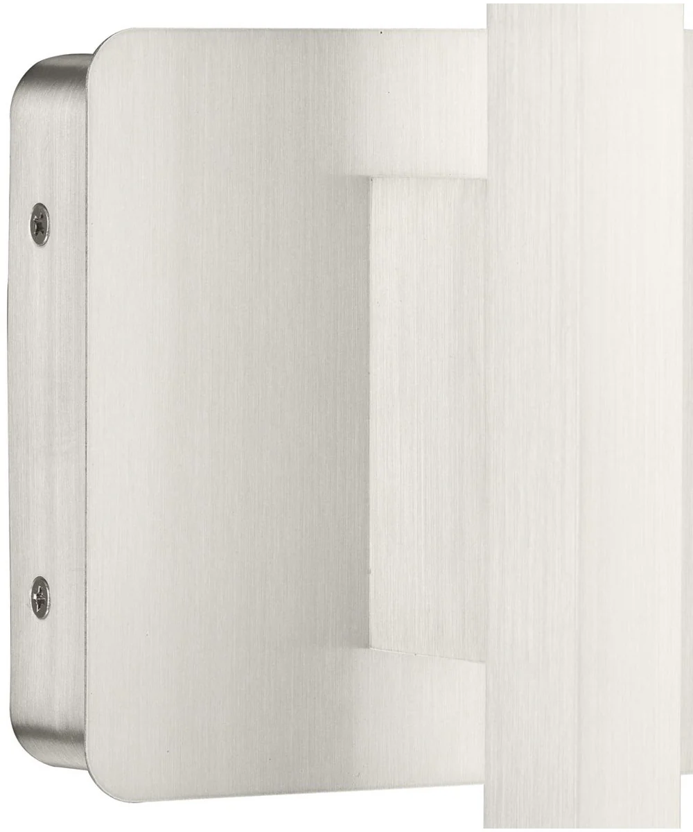 Phase 5 32 in. Slim Modern 3CCT Integrated LED Linear Vanity Light Brushed Nickel - Image 5