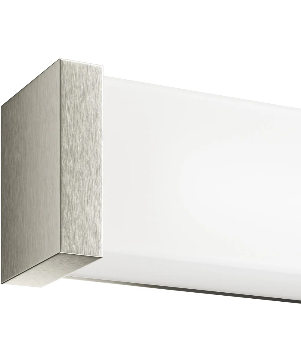 Phase 6.1 36 in. 5CCT Integrated LED Linear Vanity Light Brushed Nickel - Image 7