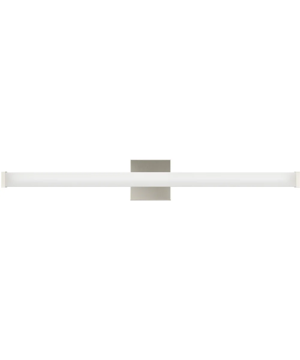 Phase 6.1 36 in. 5CCT Integrated LED Linear Vanity Light Brushed Nickel - Image 9