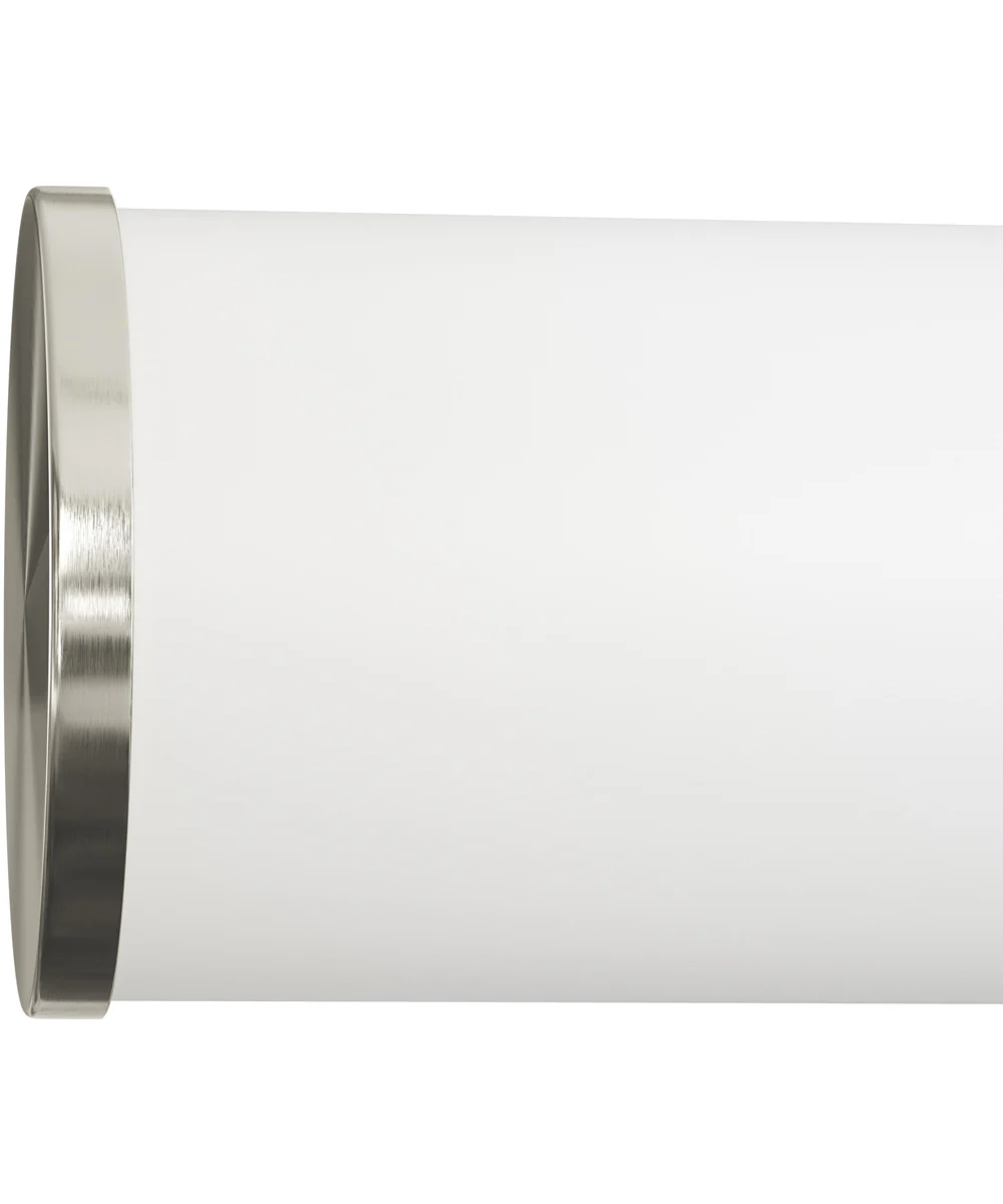 Phase 6.2 24 in. 5CCT Integrated LED Linear Vanity Light Brushed Nickel - Image 5
