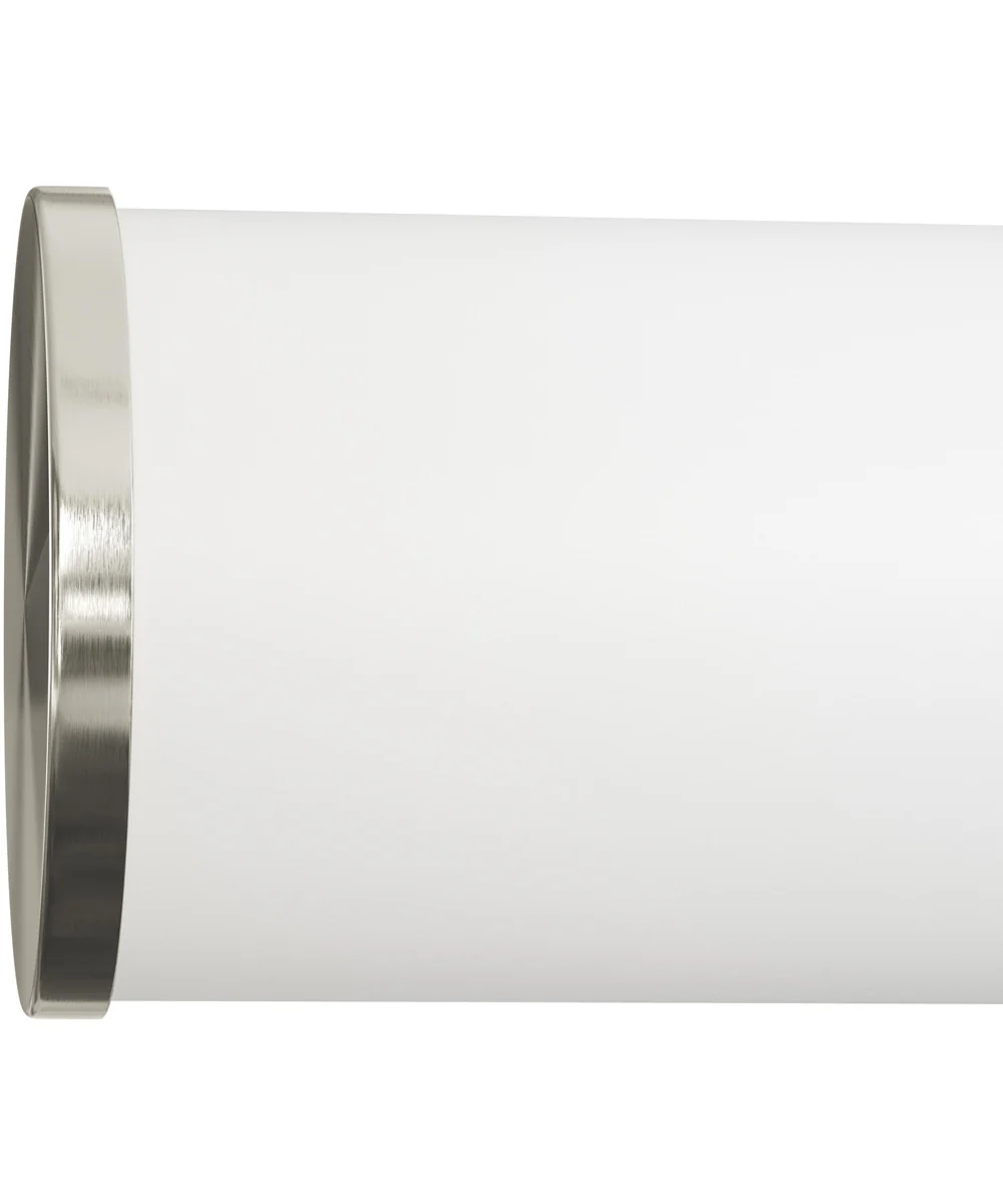 Phase 6.2 36 in. 5CCT Integrated LED Linear Vanity Light Brushed Nickel - Image 5
