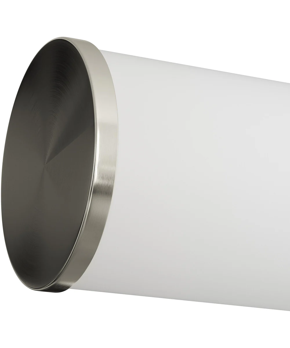 Phase 6.2 36 in. 5CCT Integrated LED Linear Vanity Light Brushed Nickel - Image 7