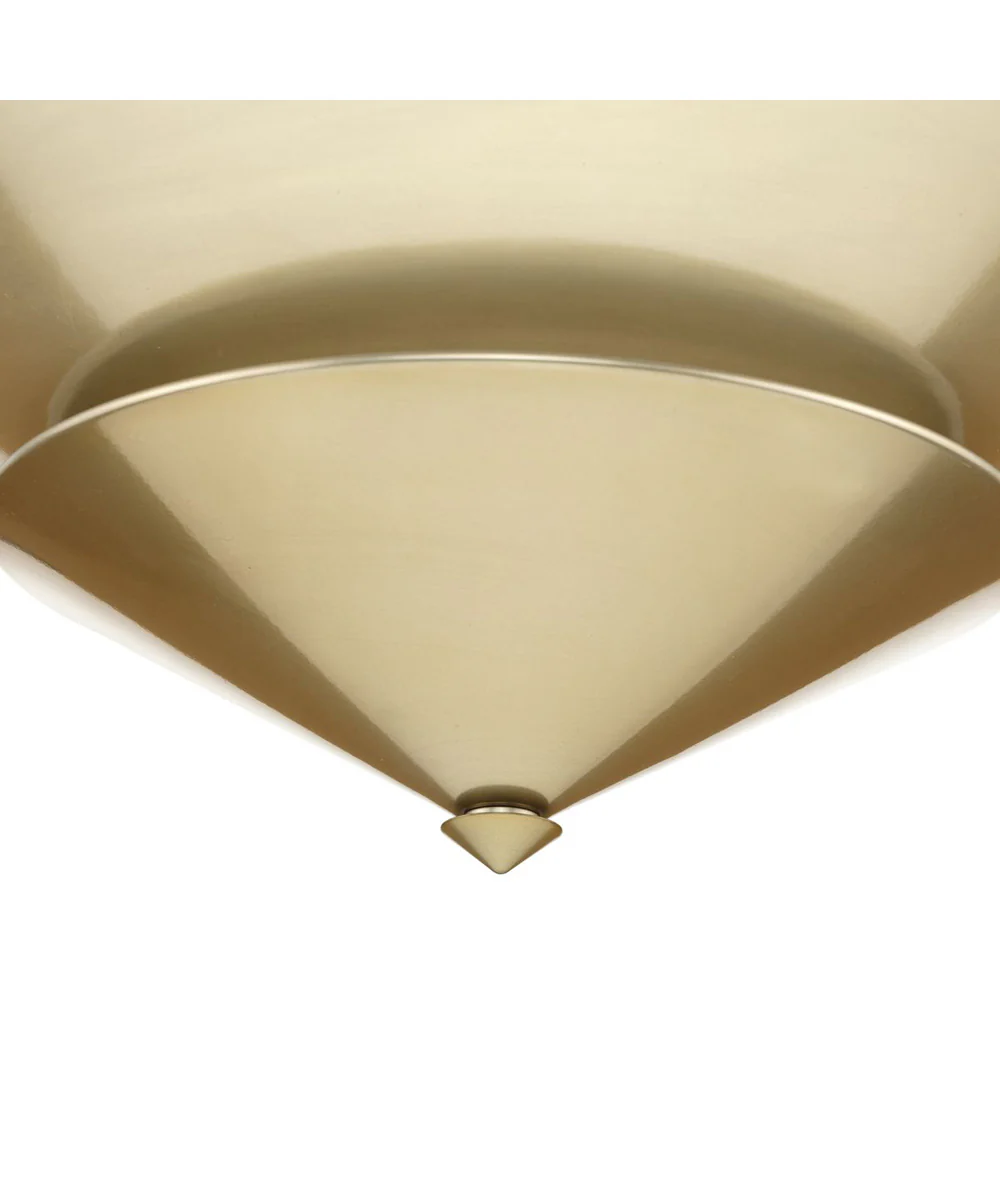 Pinellas 25 in. 4-Light Flush Mount Soft Gold - Image 11