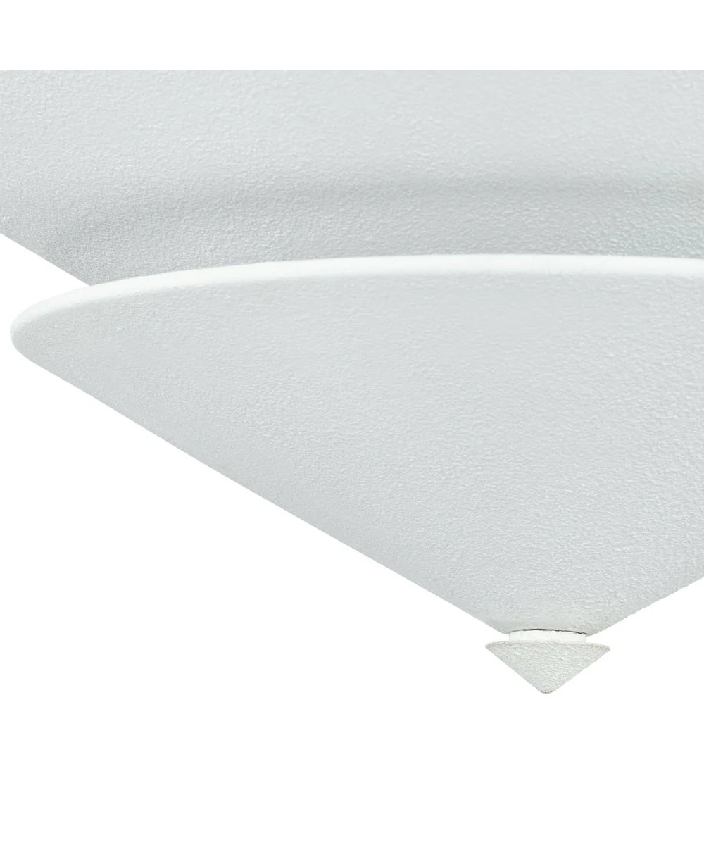 Pinellas 25 in. 4-Light Flush Mount White Plaster - Image 10