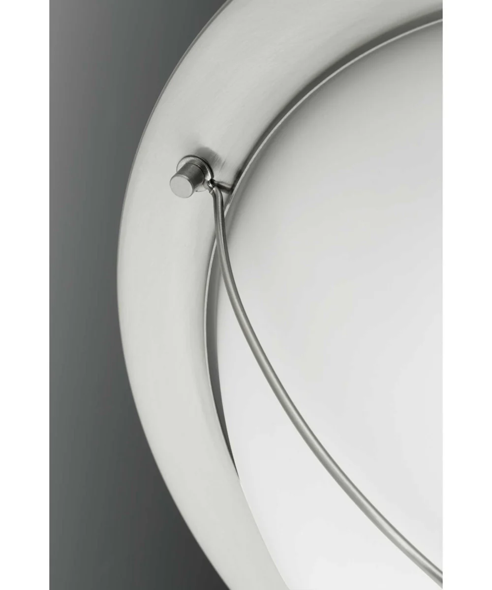 Portal 1-Light 9" LED Flush Mount Brushed Nickel - Image 3