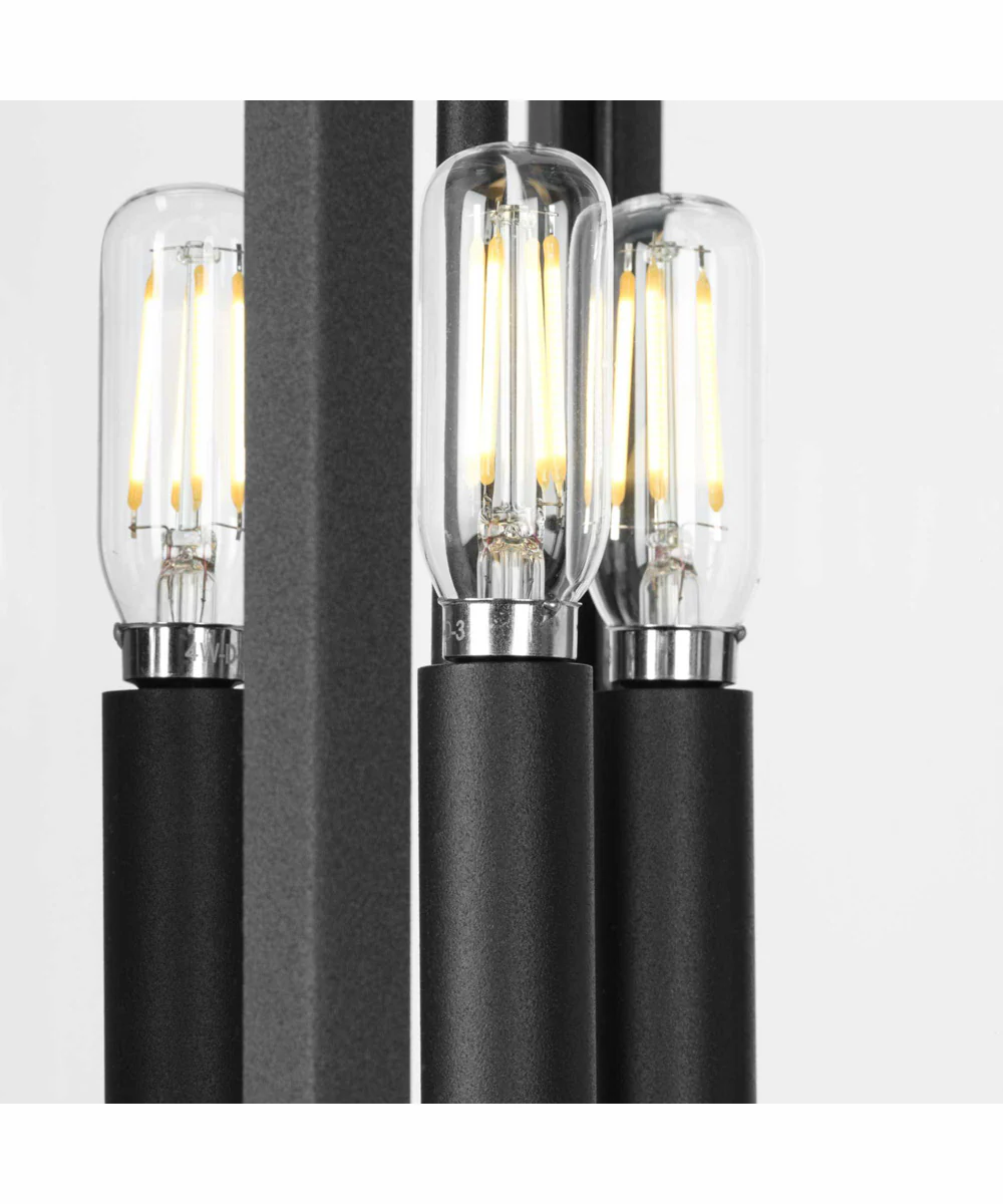 Ramsey Modern Farmhouse Post Outdoor Light Textured Black - Image 3