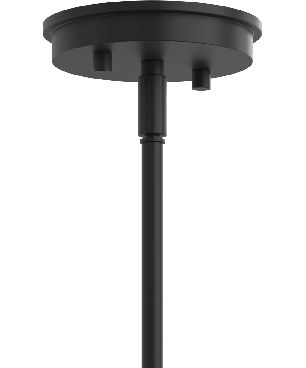 Reines 6-Light Large Chandelier Matte Black - Image 5