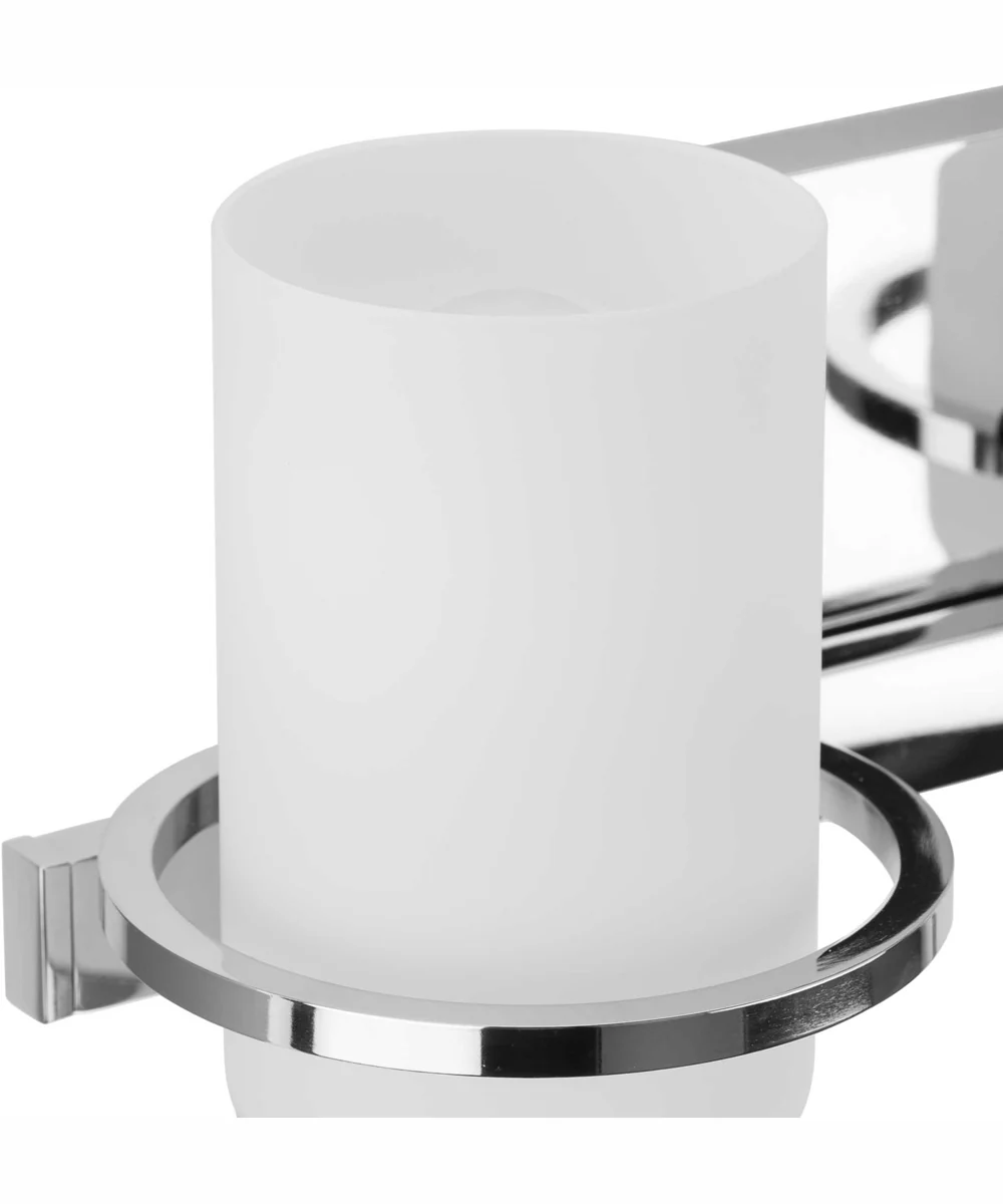 Reiss 2-Light Modern Farmhouse Vanity Light Polished Chrome - Image 3