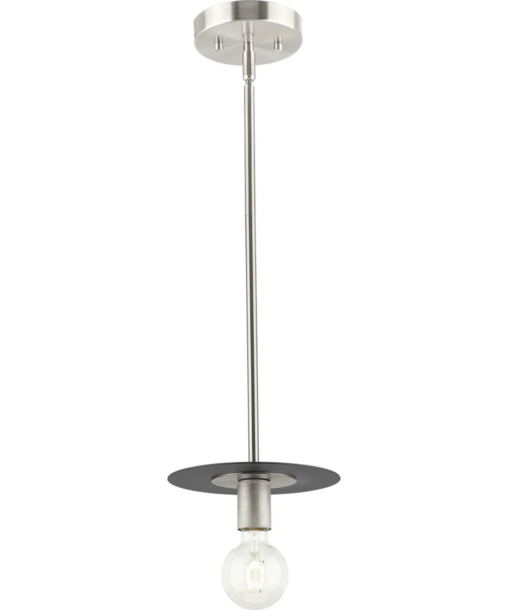 Trimble 1-Light Mini Pendant Brushed Nickel - Image 5