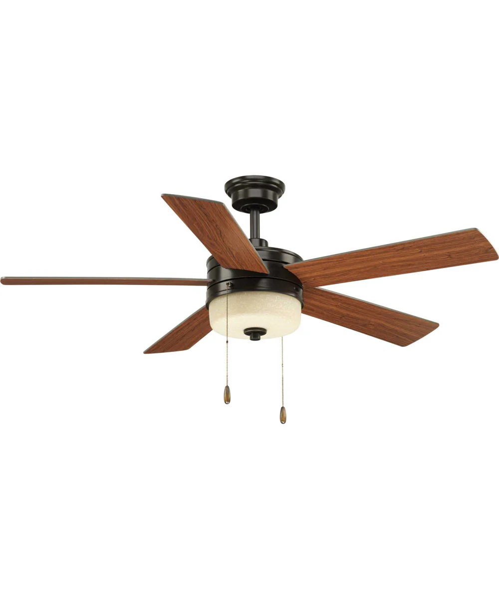 Verada 52" 5-Blade Ceiling Fan with LED Light Antique Bronze