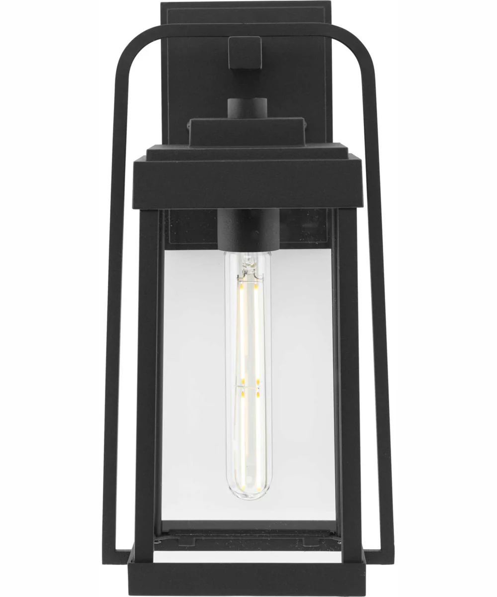 Walcott 1-Light Modern Farmhouse Outdoor Medium Wall Lantern Textured Black - Image 9