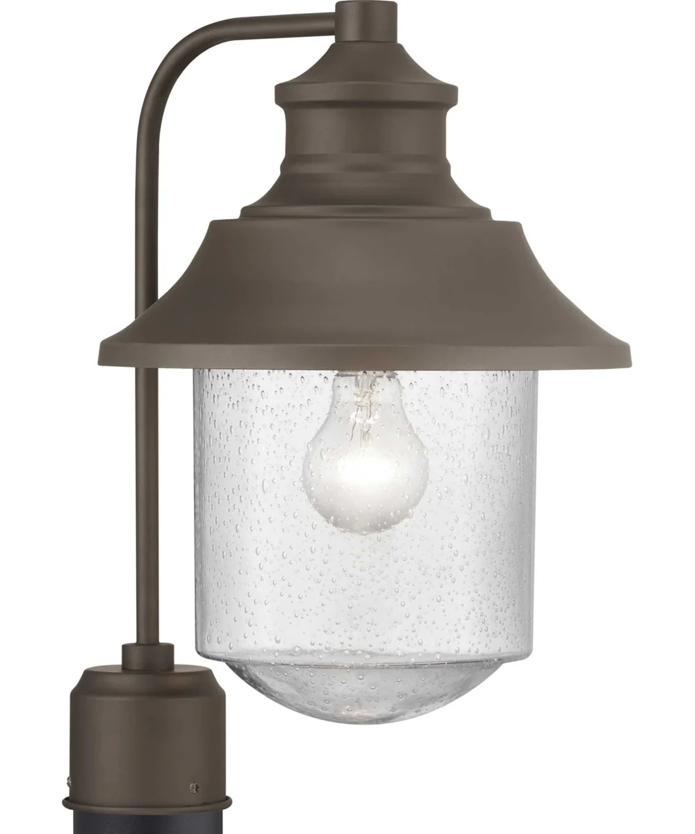 Weldon 1-Light Post Lantern Architectural Bronze