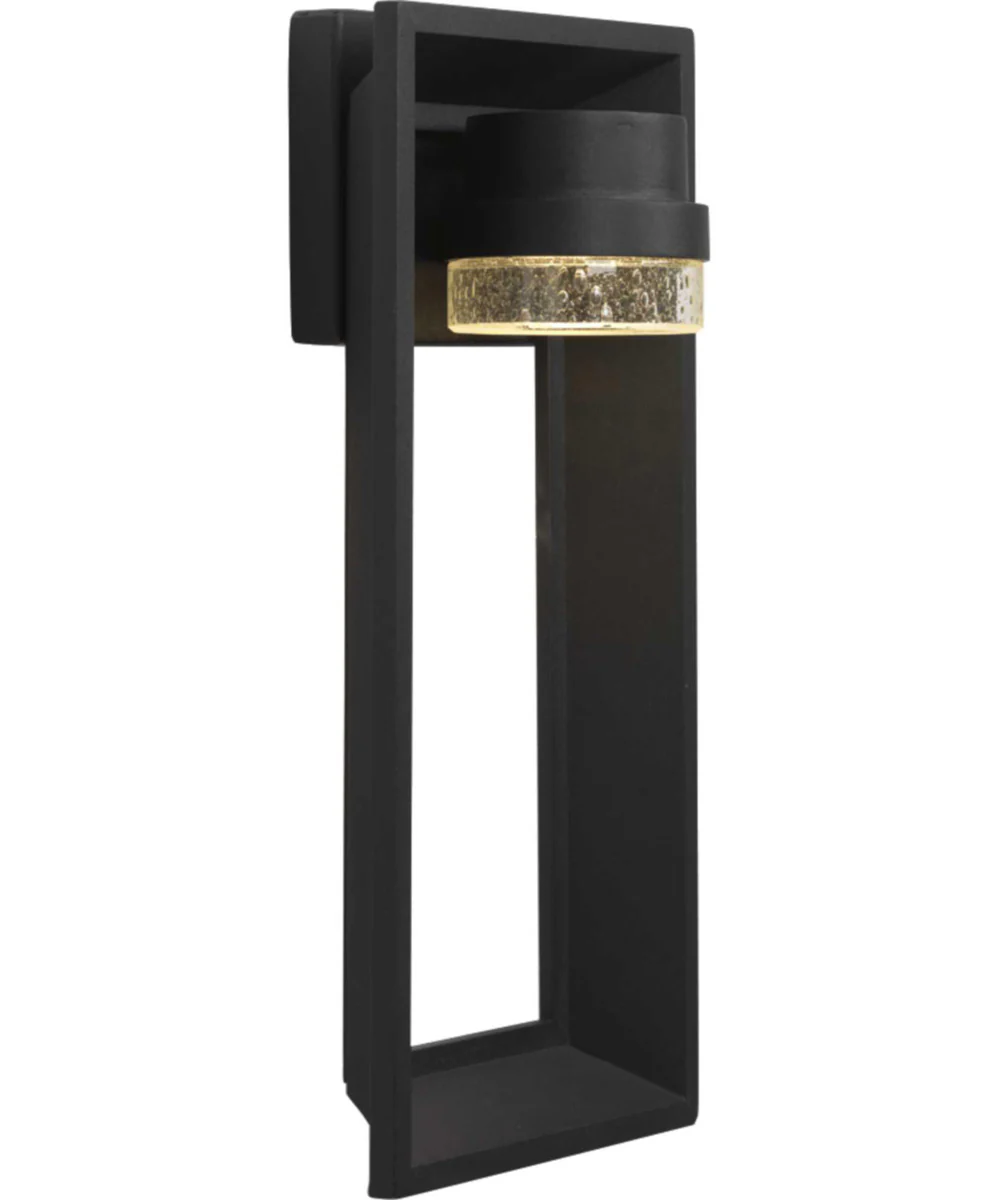 Z-1010 1-Light LED Wall Lantern Textured Black - Image 4