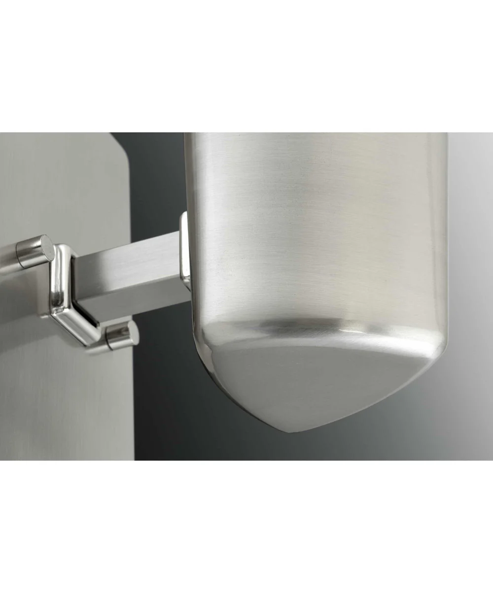 Zura 1-Light Etched Opal Glass Modern Bath Vanity Light Brushed Nickel - Image 3