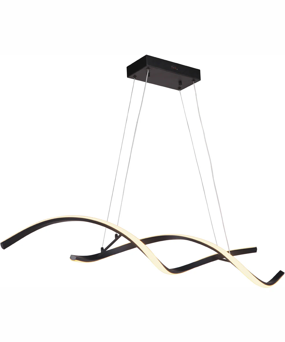 Pulse 1-Light Island Flat Black - Image 6
