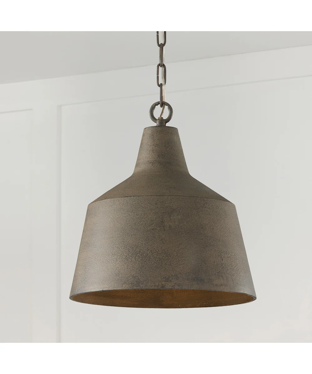 Quarry 1-Light Pendant Clay - Image 3