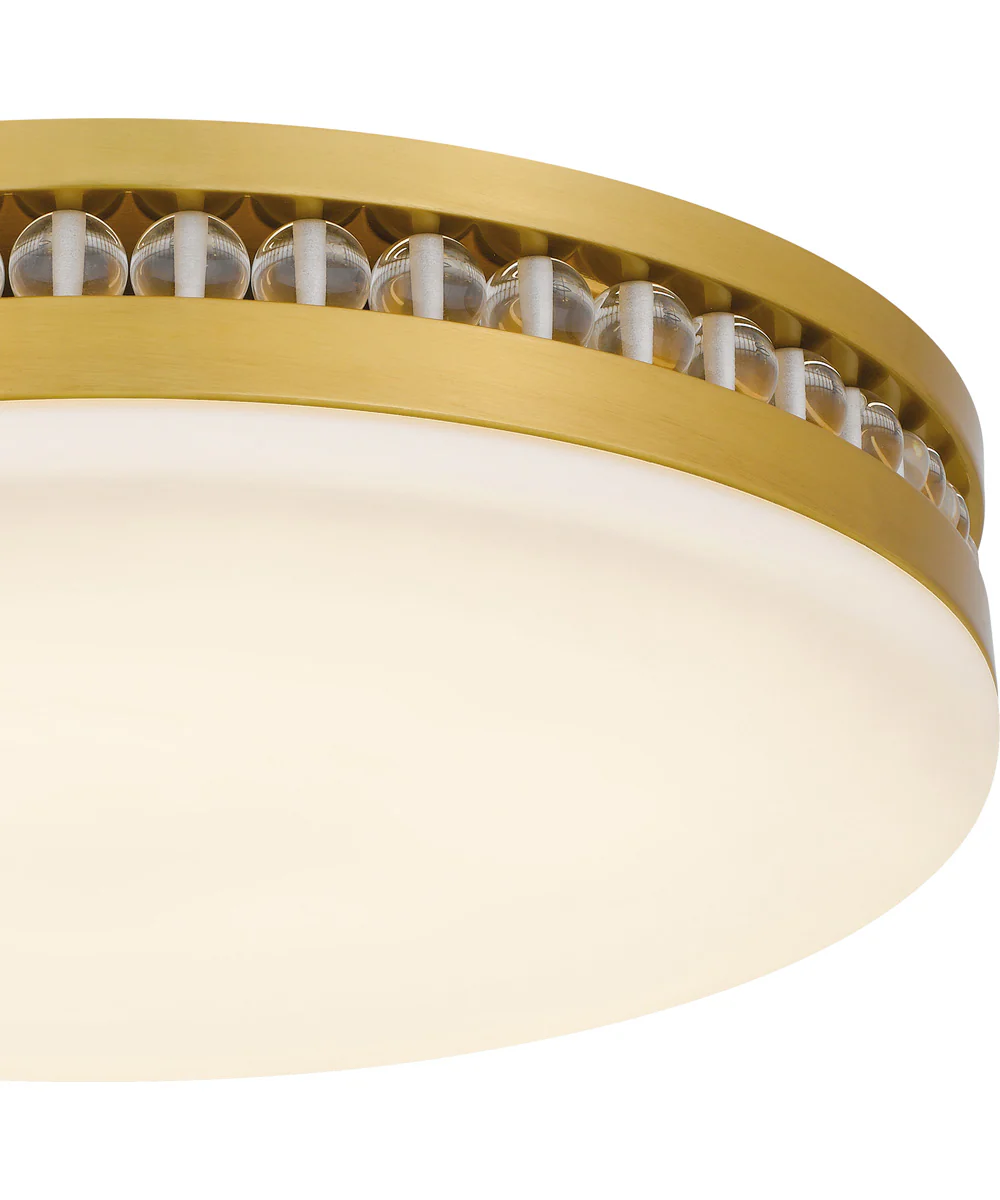 Quoizel Flush Mount Medium Flush Mount Brushed Gold - Image 7