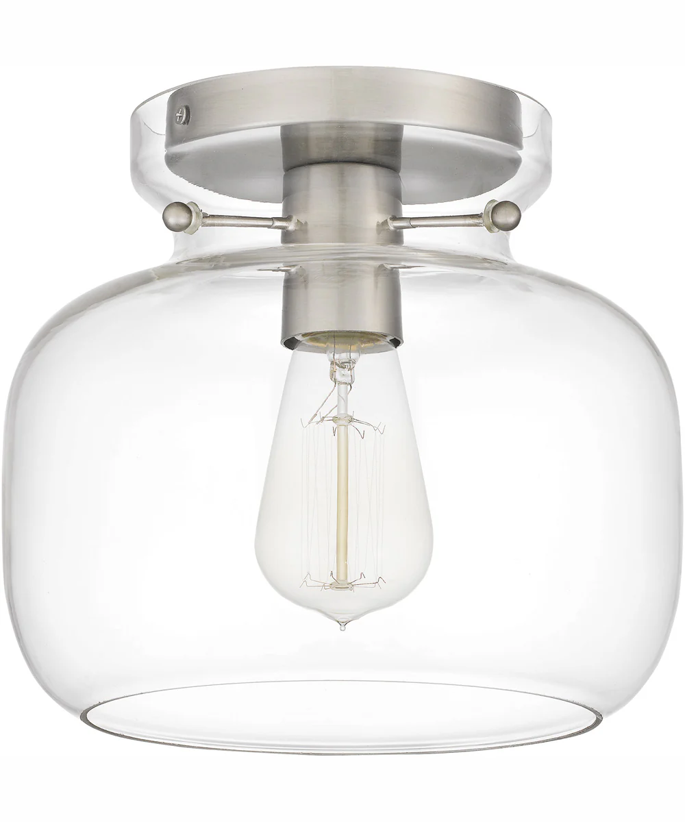 Quoizel Flush Mount Small 1-light Flush Mount Brushed Nickel - Image 3