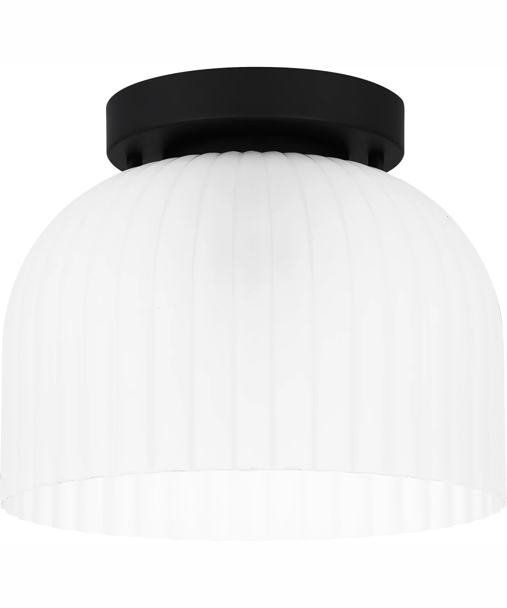 Quoizel Flush Mount Small 1-light Flush Mount Matte Black - Image 2
