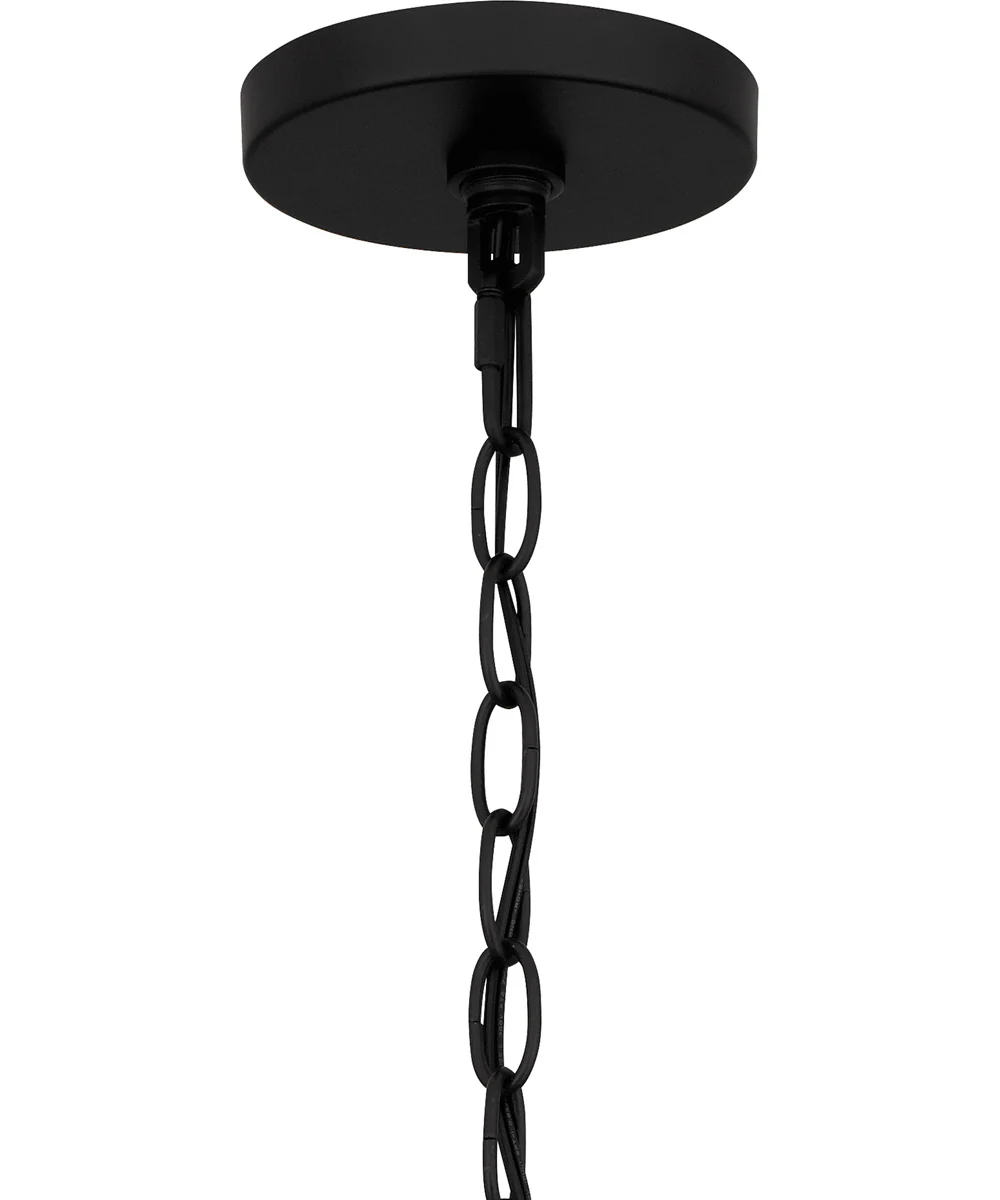 Quoizel Pendant 5-light Pendant Matte Black - Image 6