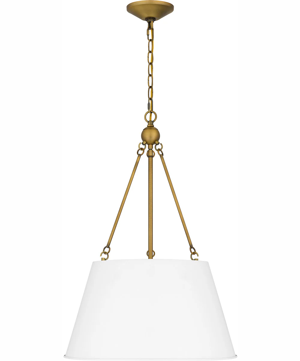 Quoizel Pendant Large 4-light Pendant White - Image 4