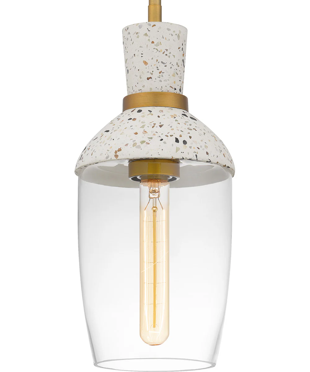 Quoizel Piccolo Pendant Small 1-light Mini Pendant Aged Brass - Image 5