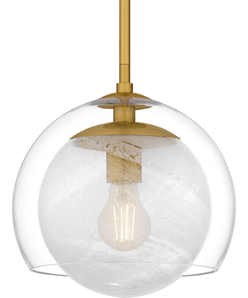 Quoizel Piccolo Pendant Small 1-light Mini Pendant Brushed Gold - Image 5