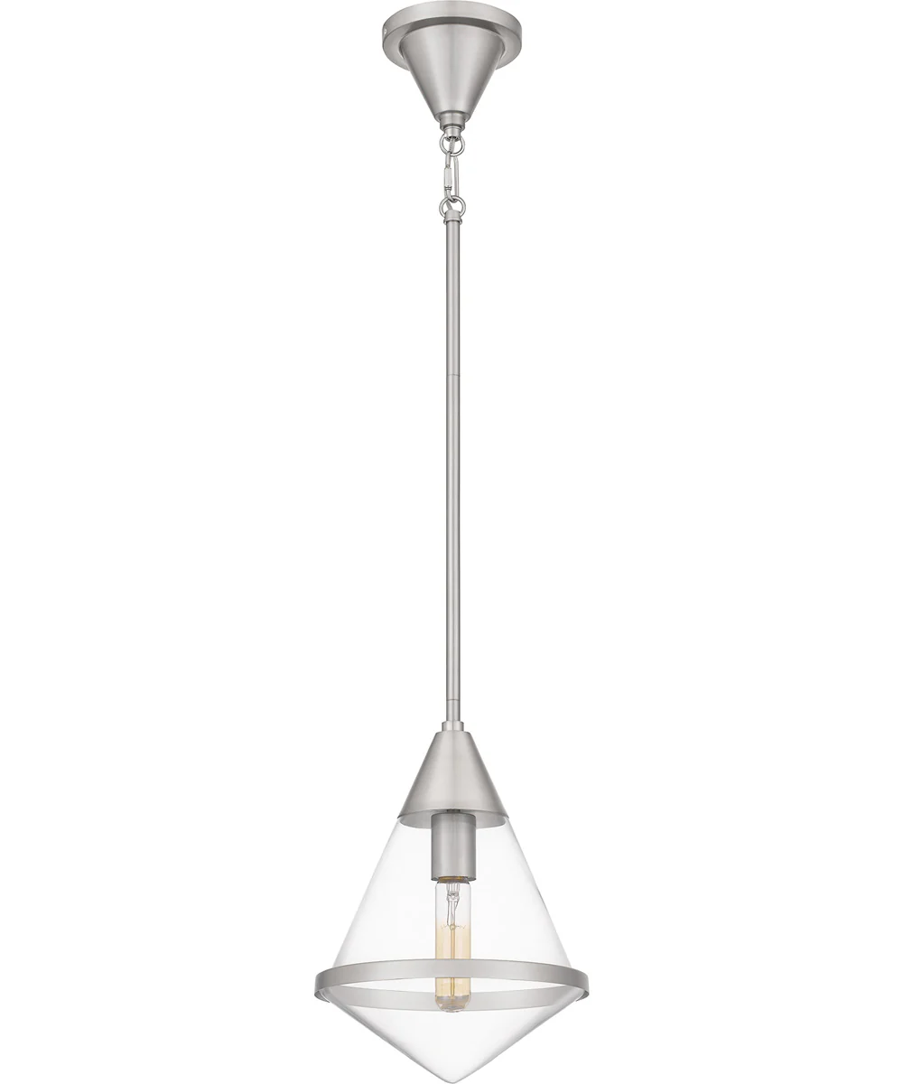 Quoizel Piccolo Pendant Small 1-light Mini Pendant Brushed Nickel - Image 2
