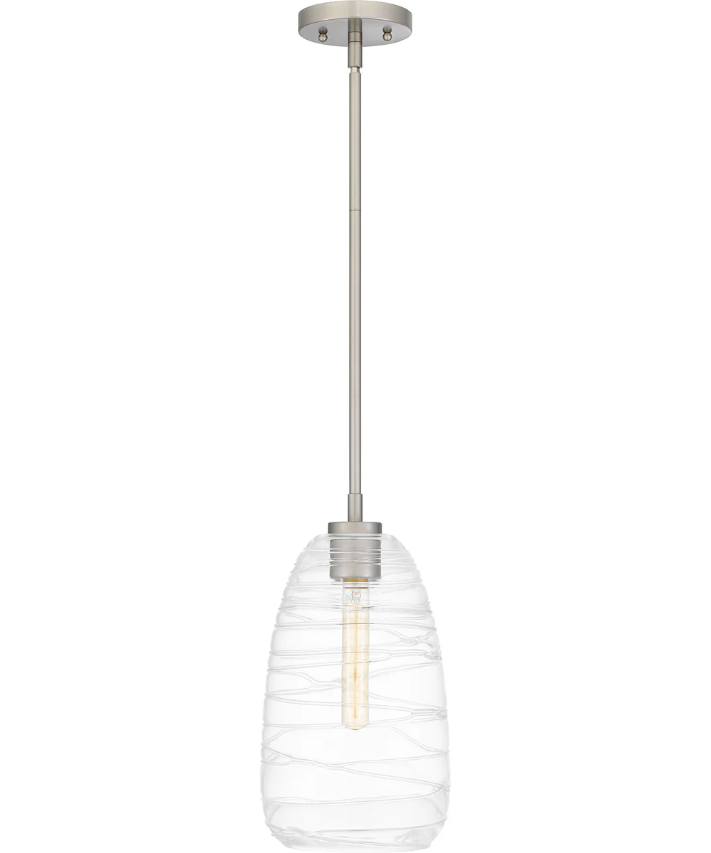 Quoizel Piccolo Pendant Small 1-light Mini Pendant Brushed Nickel - Image 3