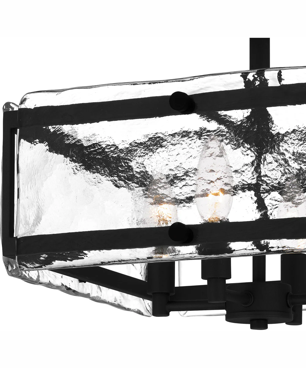 Quoizel Semi-Flush Mount Medium 4-light Semi Flush Mount Earth Black - Image 6
