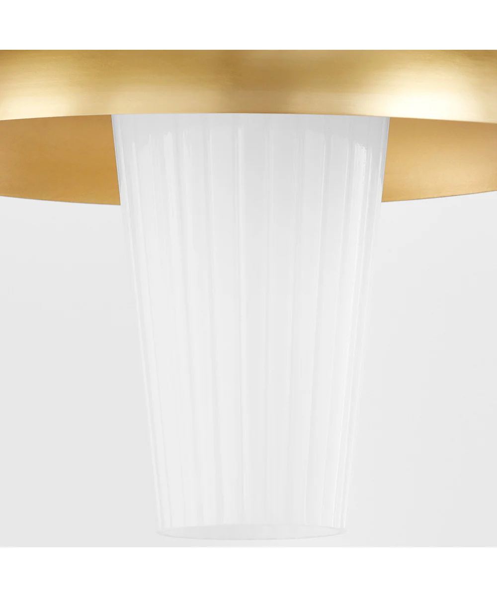 1-light Pendant Aged Brass - Image 3
