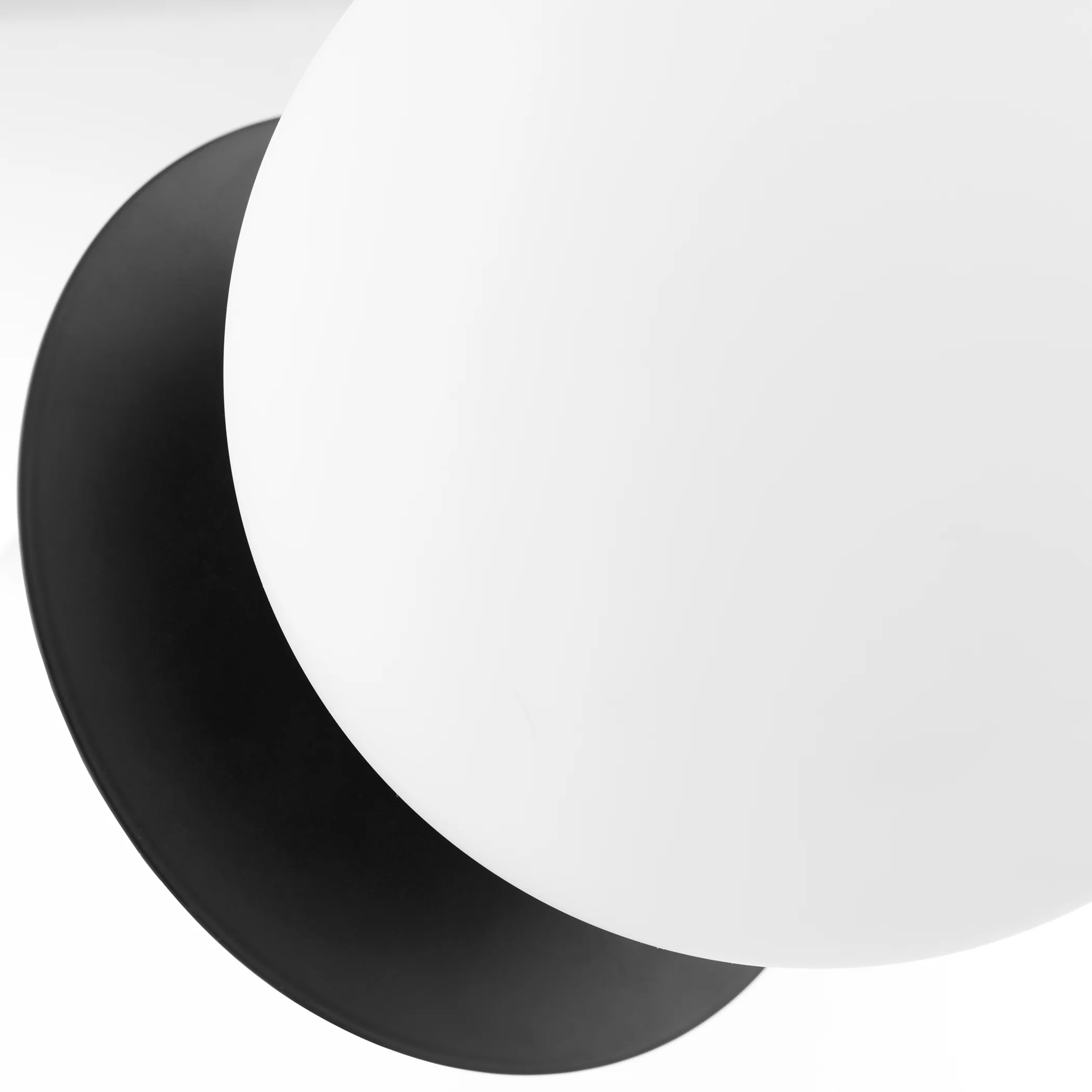 1-light Wall Mount Light Fixture Matte Black - Image 3