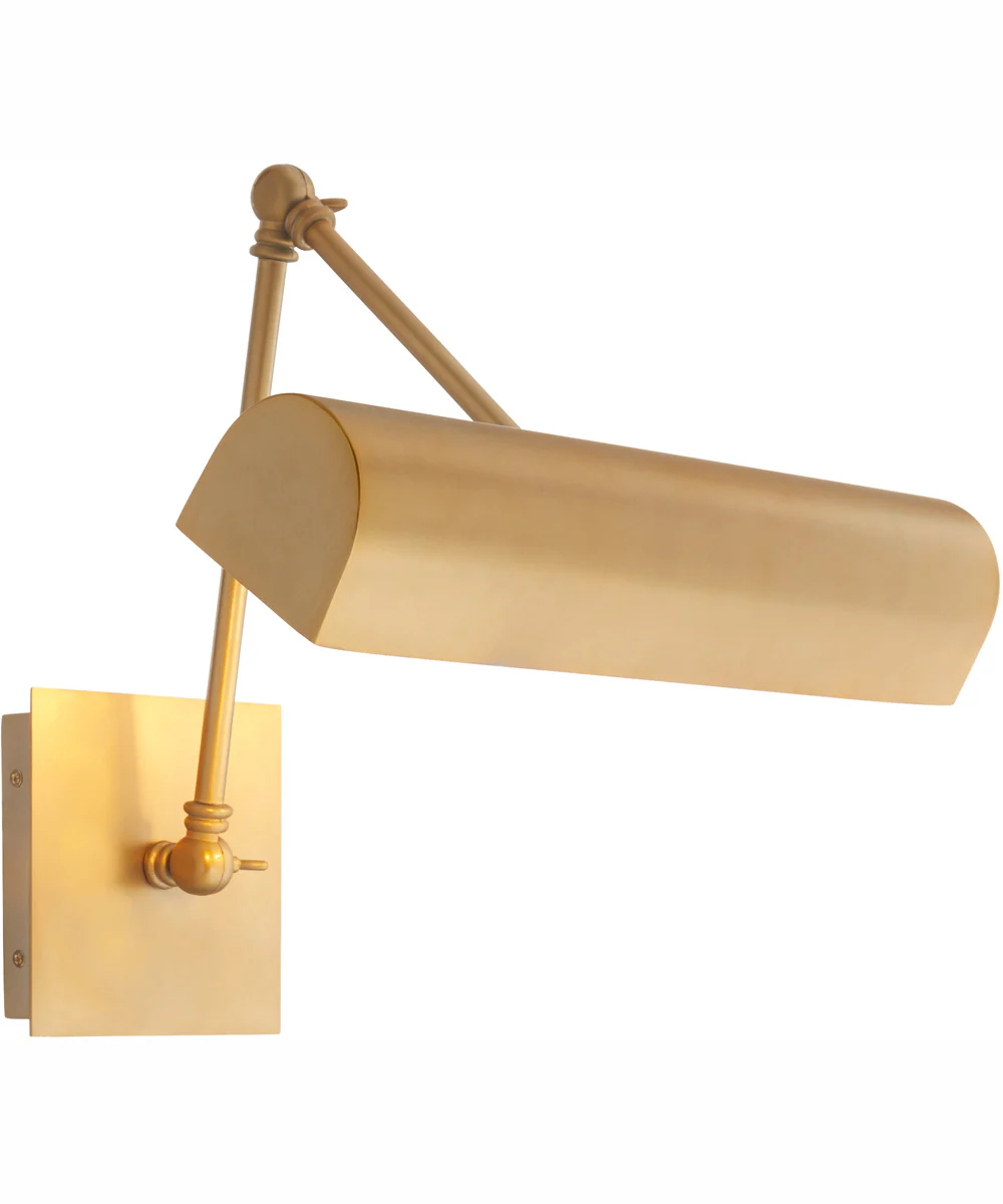 2-light Wall Mount Light Fixture Aged Brass - Image 2