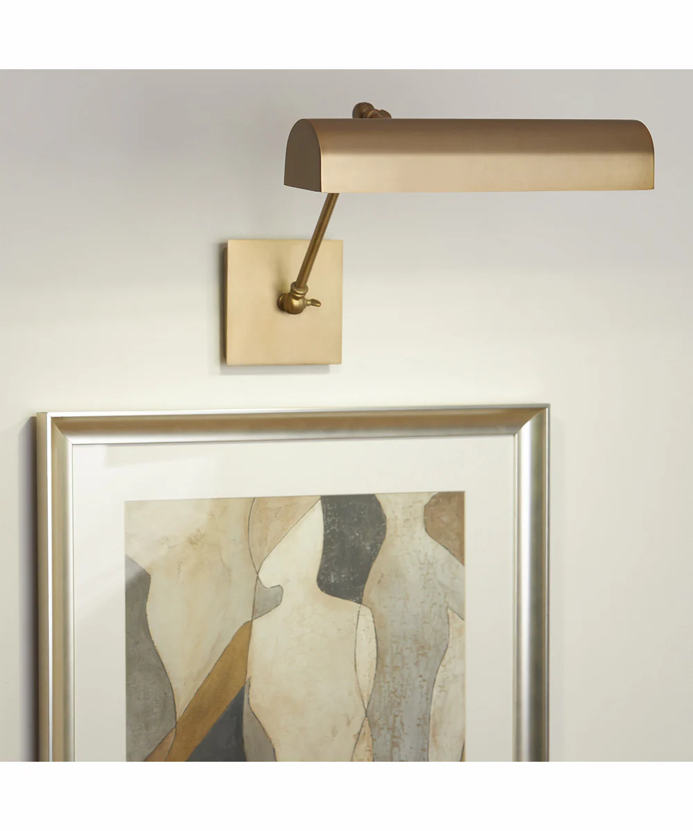 2-light Wall Mount Light Fixture Aged Brass - Image 7
