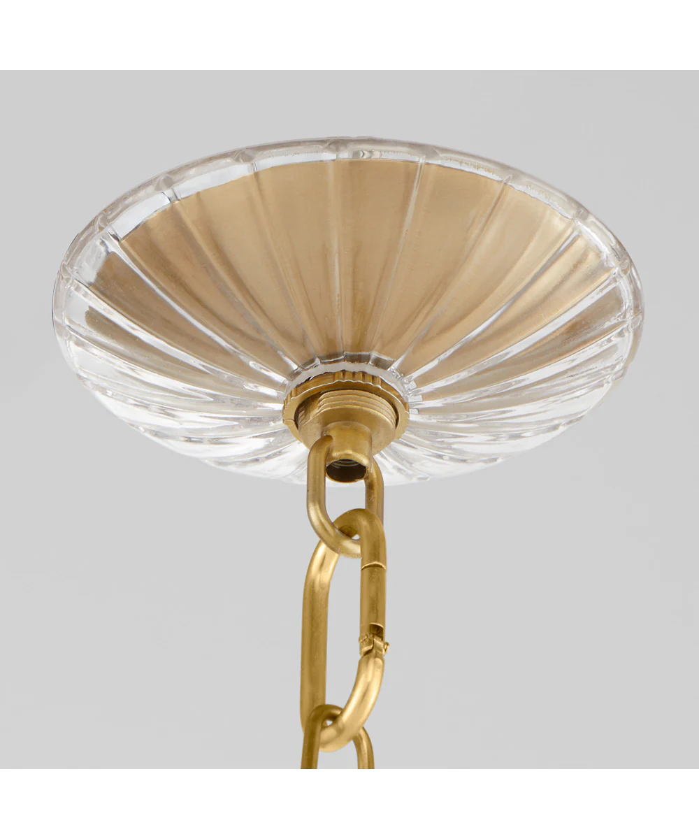 3-light Pendant Aged Brass - Image 4