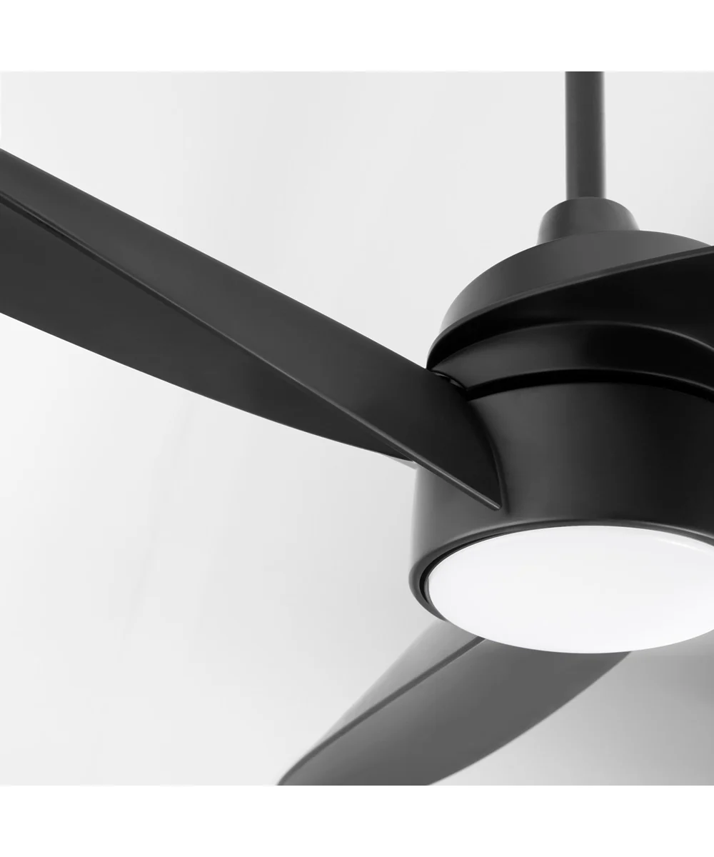 60" Brisa 1-light LED Patio Ceiling Fan Matte Black - Image 5