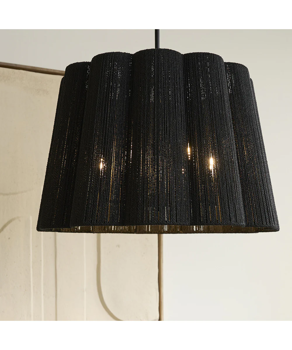 Anton 3-light Pendant Matte Black - Image 7