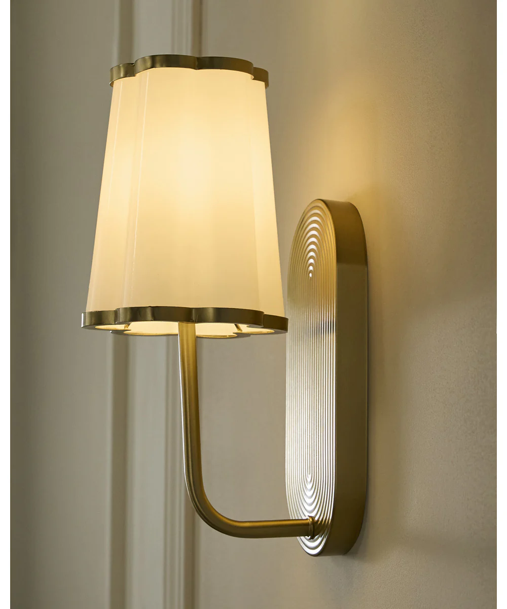 Belinder Wall Mount Light Fixture Aged Brass - Image 6