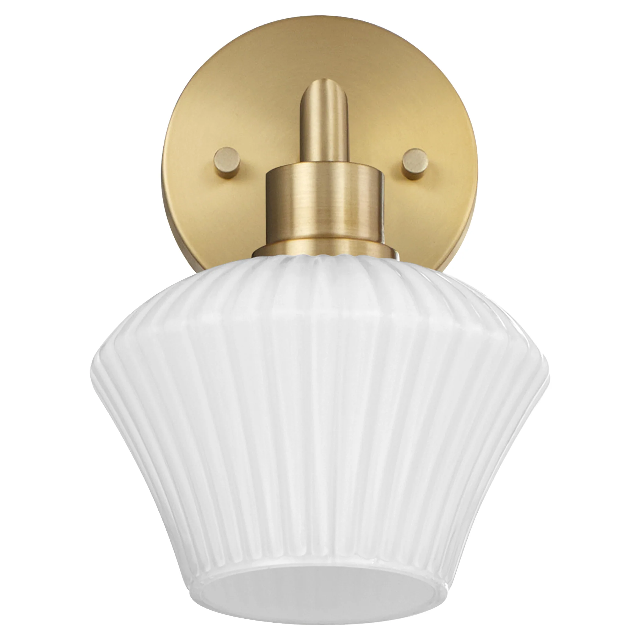 Cassini 1-light Wall Mount Light Fixture Aged Brass - Image 5