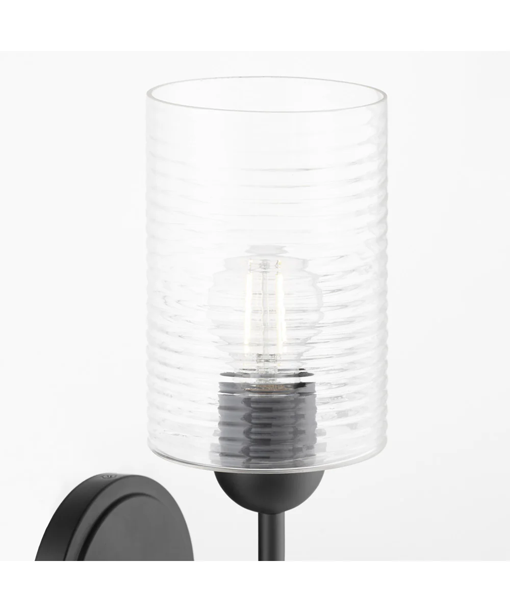 Tamara Day's Charlotte 1-light Wall Mount Light Fixture Matte Black - Image 4