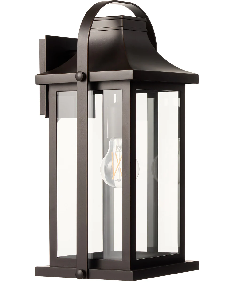 Downey Outdoor Wall Lantern Wall Mount Light Fixture Bronze - Image 4