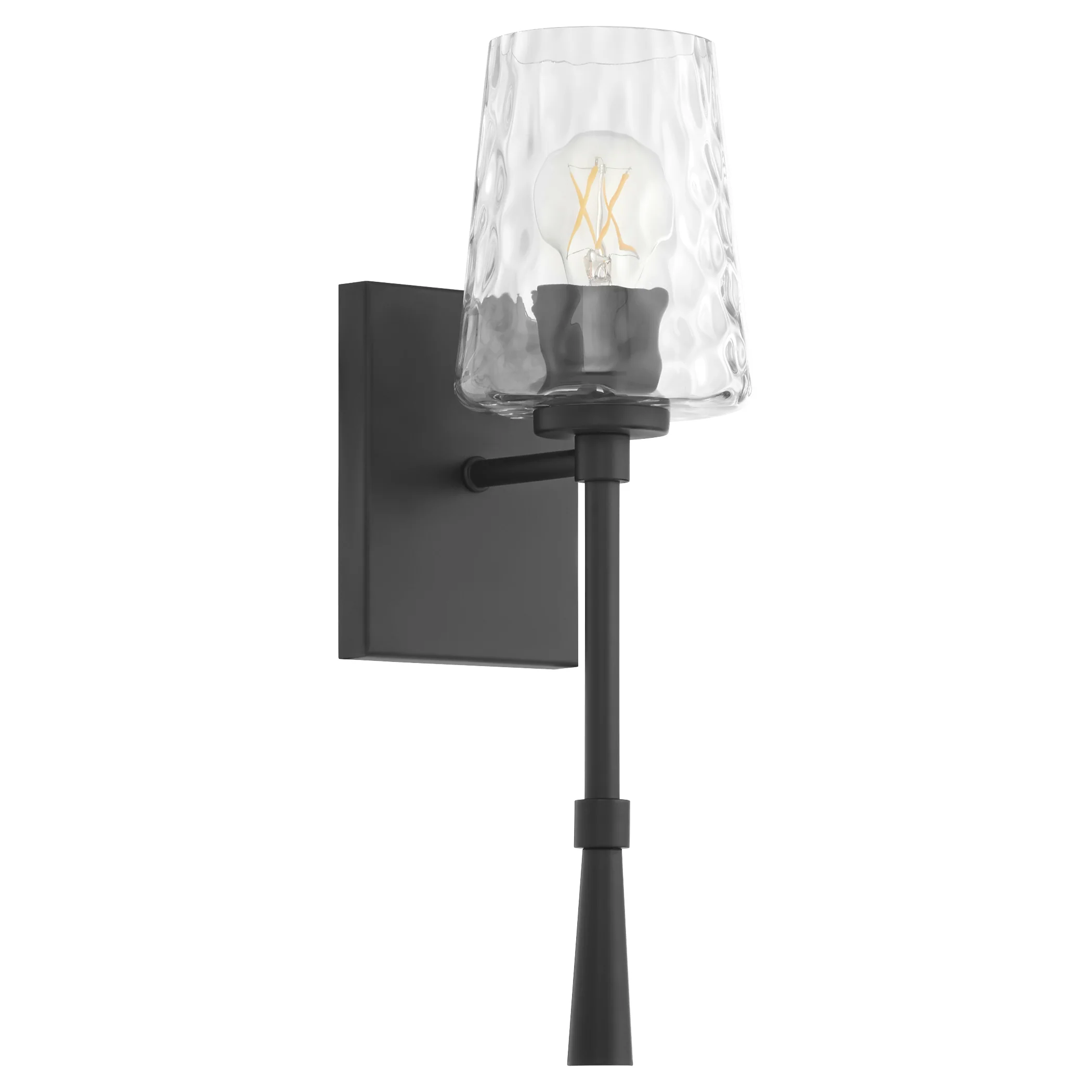 Goodwin 1-light Wall Mount Light Fixture Matte Black - Image 3